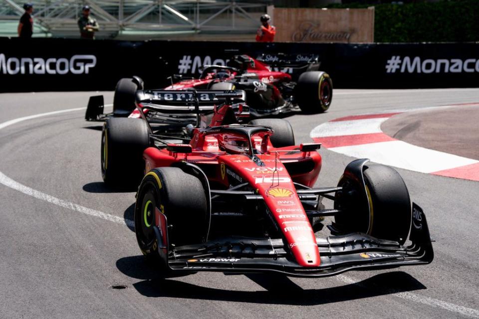 f1 grand prix of monaco practice