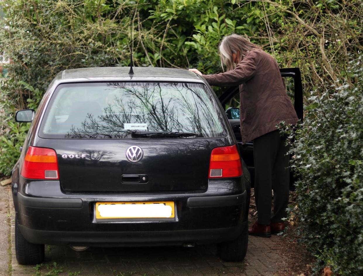 Linda was previously street homeless and has lived in her car for over a year: photographs by Charlotte England