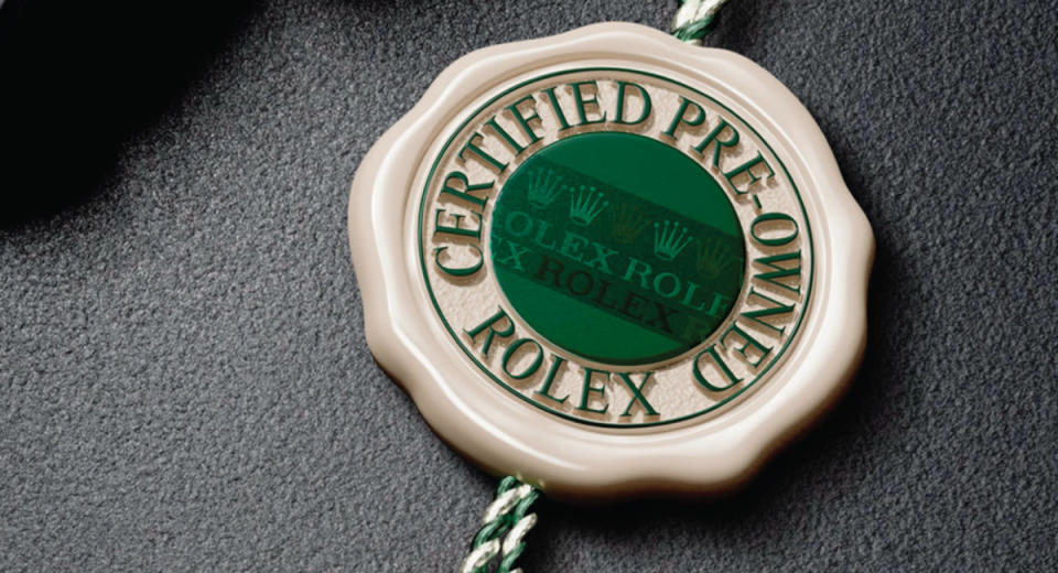 Rolex Certified Pre-Owned Program Seal