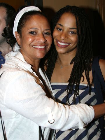 <p>Bruce Glikas/FilmMagic</p> Debbie Allen and daughter Vivian Nixon during Judge Marilyn Milian of The Peoples Court visits "Hot Feet" on Broadway.