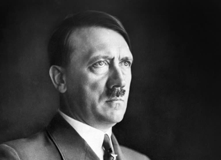 Portrait dated 1938 of German Nazi Chancellor Adolf Hitler