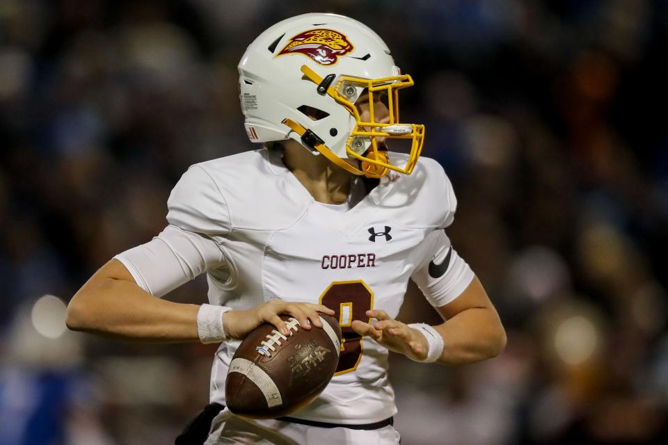 Cam O'Hara had an outstanding season at quarterback, leading Cooper to the 5A state title game.