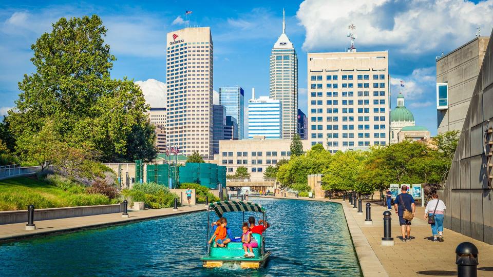 Indianapolis, Indiana canal walk