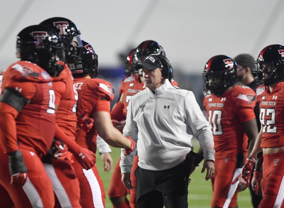 Texas Tech coach Joey McGuire led the Red Raiders to a 34-14 victory over California on Saturday at the Independence Bowl. Now comes college football's early national day with the Red Raiders looking to pull in the new-look Big 12's top class.