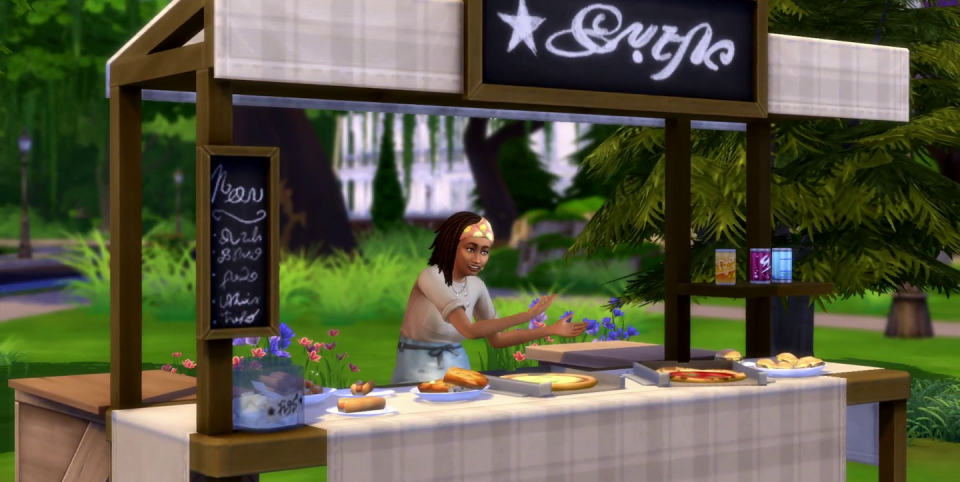 the sims 4 home chef hustle