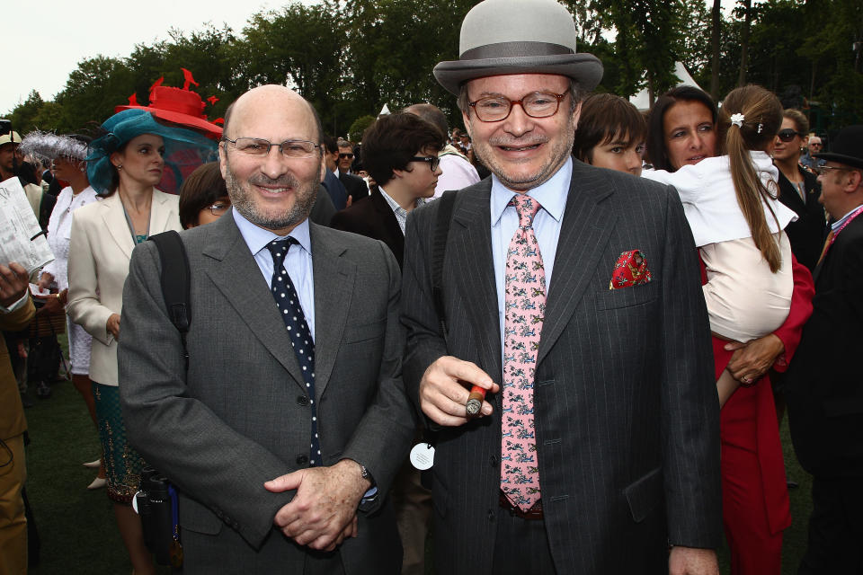 Alain Wertheimer（右）及Gerard Wertheimer。 (Julien Hekimian/WireImage)