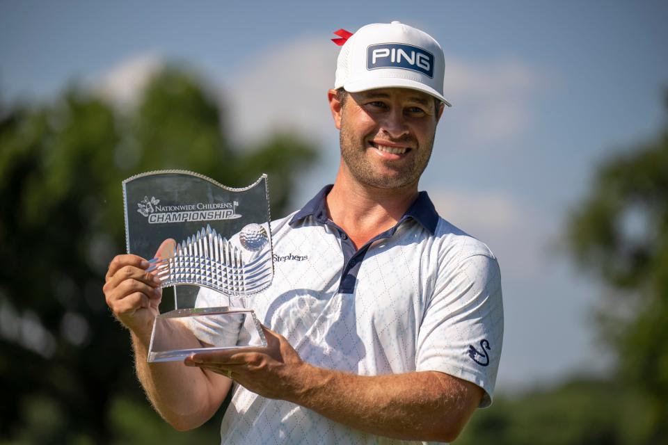 David Lingmerth won the Nationwide Children's Hospital  Championship by two strokes.
