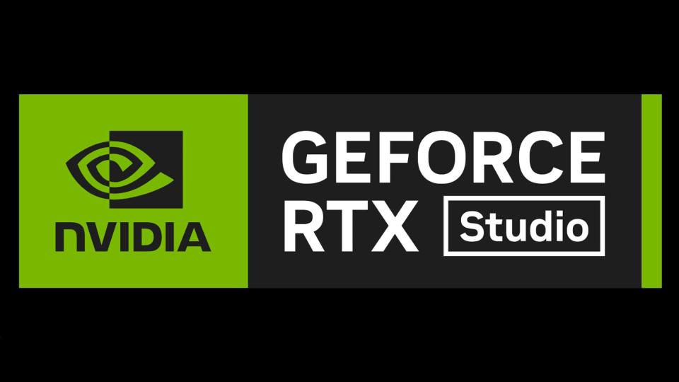 NVIDIA Studio badge.