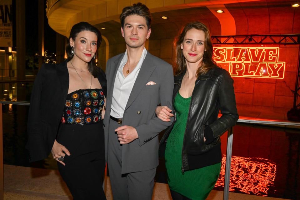 Irene Sofia Lucio, Devin Kawaoka and Elizabeth Stahlmann. - Credit: Dan Steinberg for Variety