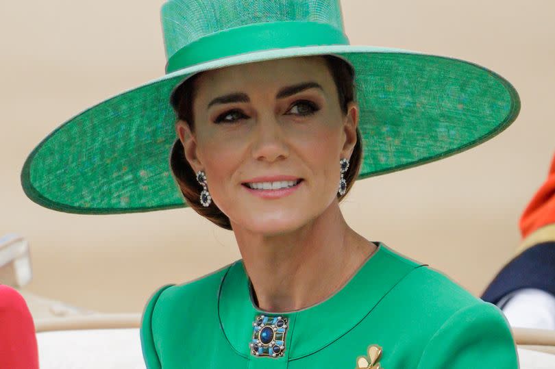 Kate Middleton, princess of wales at Trooping of the Colour in 2023