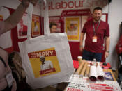 <p>A tote bag is the easiest way to bore the world with where you stand politically without actually having to open your mouth. We might actually suggest other political parties invest in these, too. Need we say ‘two birds, one stone’? (Sky News) </p>