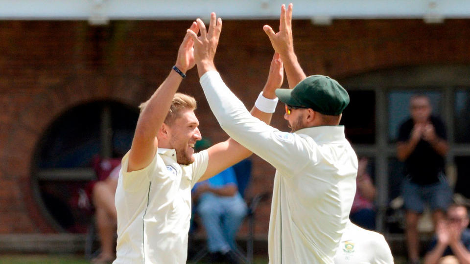 South Africa played their part in a day that featured 18 wickets. Pic: Getty