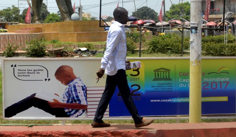 Word power: Conakry promotes the joy of reading for its turn as the UN's World Book Capital