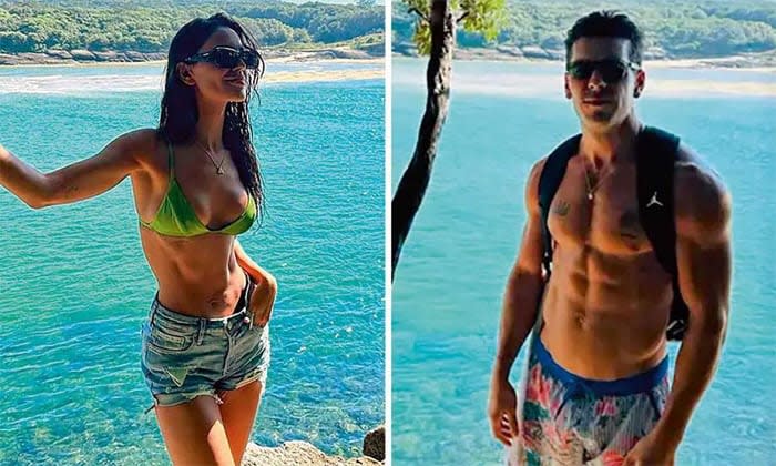 Eiza González y Mario Casas 