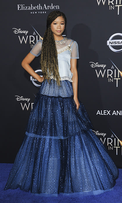 <p>Red carpet style: Stars sparkle at the Wrinkle in Time premiere in L.A. </p>