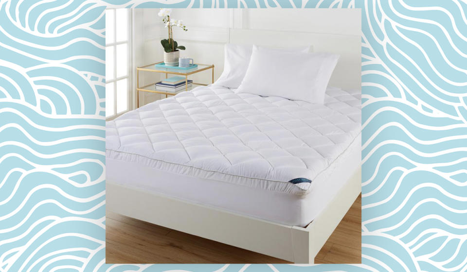 If your mattress alone isn't doing it for you, this topper might help. (Photo: HSN)