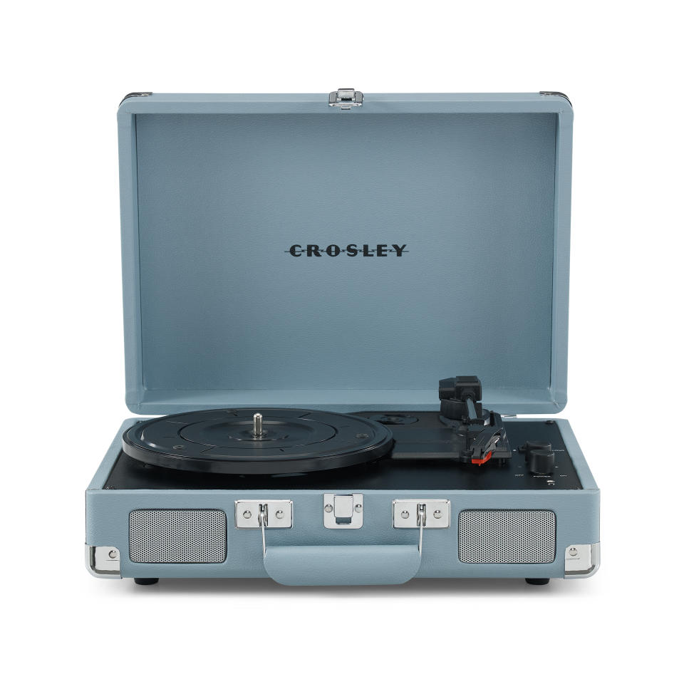 <p><a href="https://go.redirectingat.com?id=74968X1596630&url=https%3A%2F%2Fwww.walmart.com%2Fip%2FCrosley-Cruiser-Plus-Vinyl-Record-Player-with-Speakers-with-wireless-Bluetooth-Audio-Turntables%2F497878592&sref=https%3A%2F%2Fwww.bestproducts.com%2Fparenting%2Fteen%2Fg38422825%2Fgifts-for-tween-girls%2F" rel="nofollow noopener" target="_blank" data-ylk="slk:Shop Now;elm:context_link;itc:0;sec:content-canvas" class="link ">Shop Now</a></p><p>Cruiser Plus Record Player</p><p>walmart.com</p><p>$61.87</p>