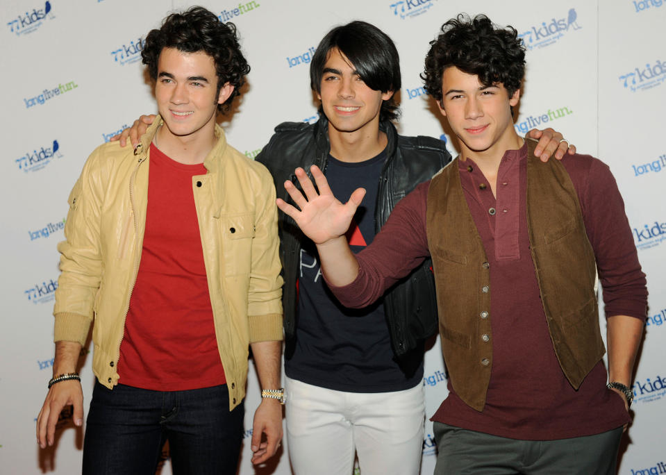 Kevin, Joe and Nick Jonas