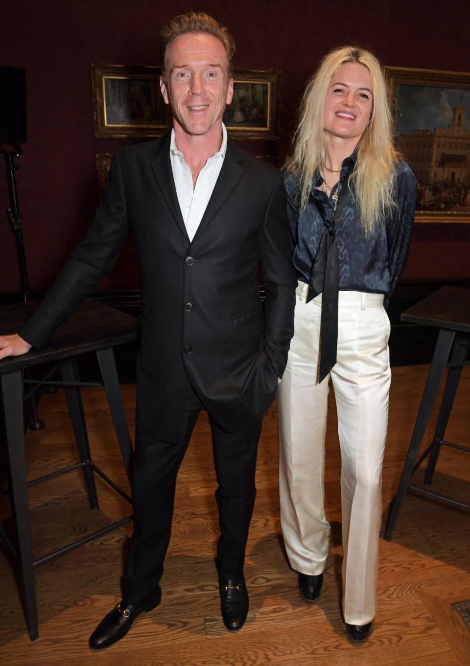 Damian Lewis and Alison Mosshart attend 'The Alchemist's Feast', the inaugural summer party &amp; fundraiser for the National Gallery's Bicentenary campaign