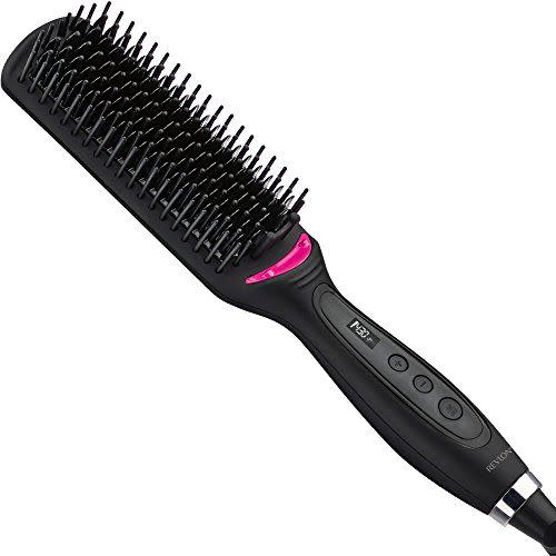 5) Hair Straightening Heated Styling Brush