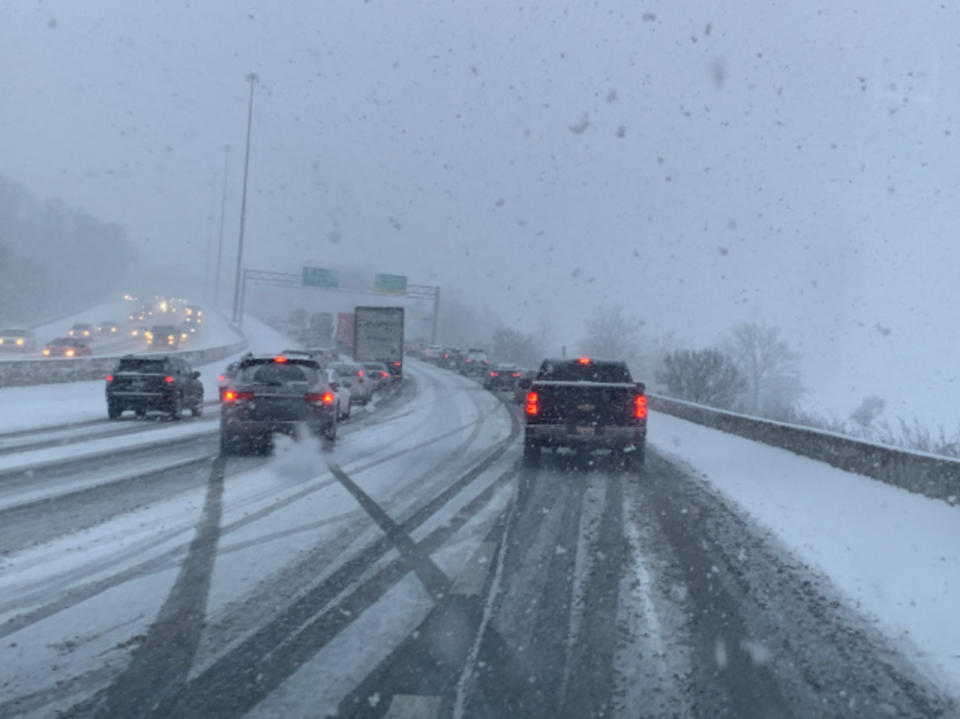 Heavy snow takes aim at southern Alberta just as the deep freeze slowly relaxes