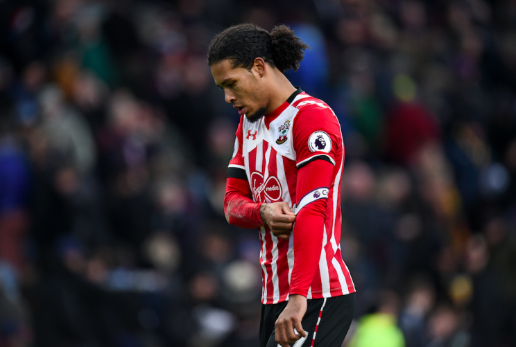 Southampton defender Virgil van Dijk