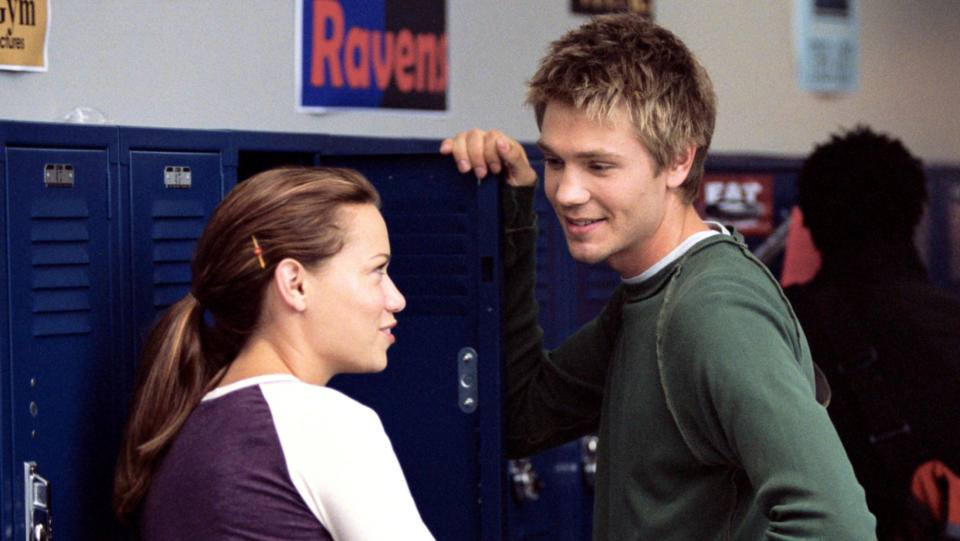 Bethany Joy Lenz and Chad Michael Murray star in One Tree Hill. Credit: The WB / Courtesy Everett Collection