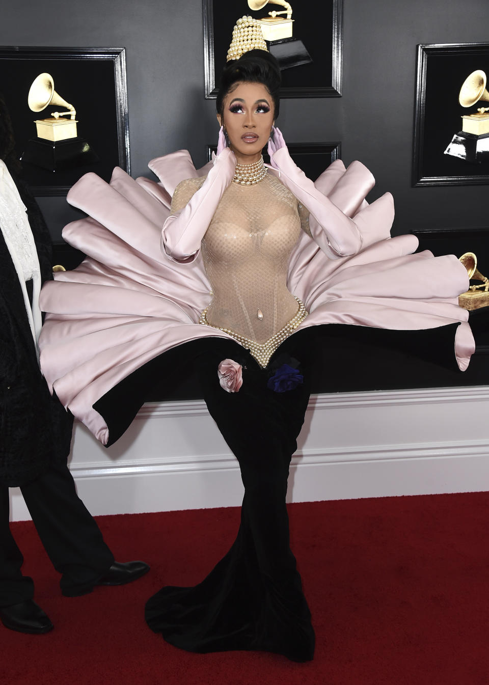 Cardi B at the 2019 Grammy Awards. - Credit: Jordan Strauss/Invision/AP