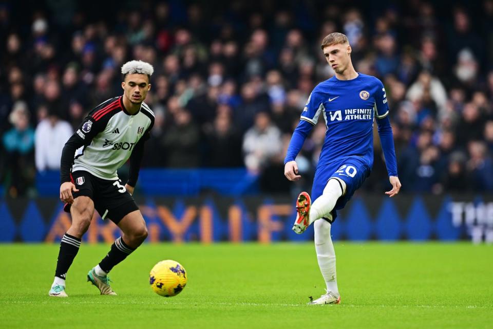 Palmer was a rare bright note in a flat Chelsea display (Getty Images)