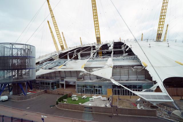 London 02 Arena could be closed for months after Storm Eunice