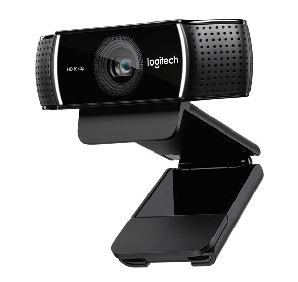 Logitech C922 Pro Stream 1080p HD Webcam. Image via Best Buy.