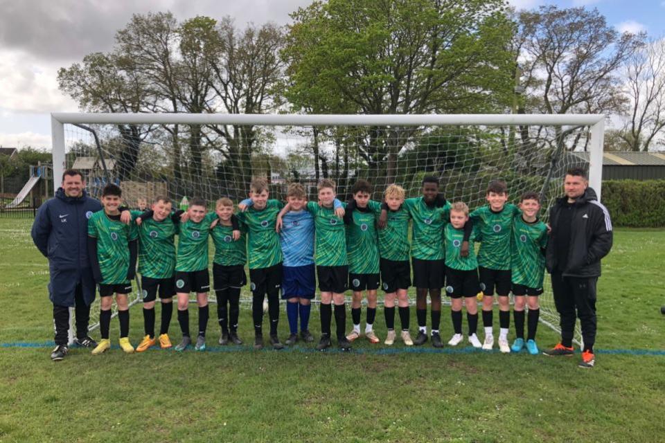 Eastern Daily Press: Poringland Wanderers FC U12 Greens