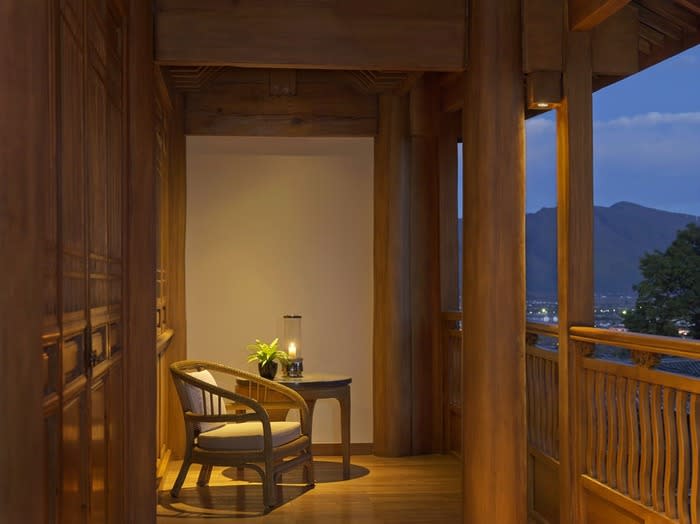 Suite balcony: Enjoy the view of one of the most beautiful places in China right from your room's balcony.