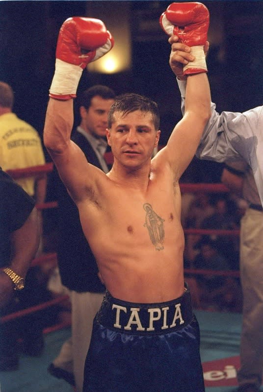   Johnny Tapia Celebrates  Getty Images