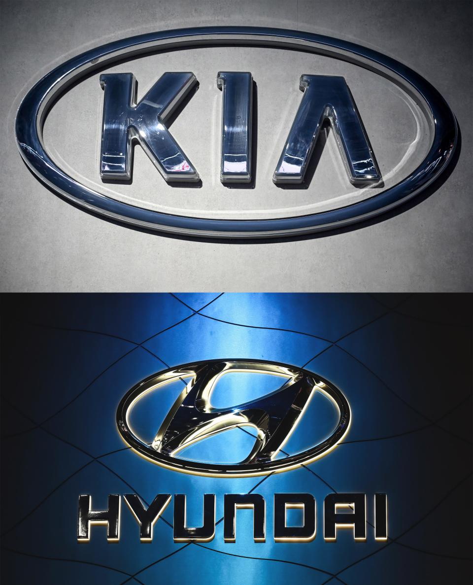 Kia and Hyundai models top of the National Insurance Crime Bureau's 2023 list of most stolen vehicles in the U.S.
