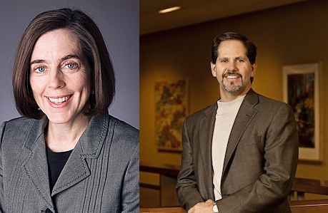 Kate Brown (D) vs. Knute Buehler (R)