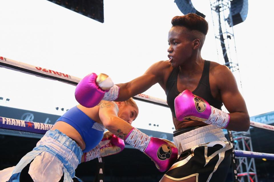 Impact | Nicola Adams recorded a first-round knockout of Soledad del Valle Frias: Getty Images