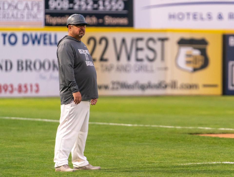 Rutgers Prep and Ridge high school baseball teams met Wednesday night at the field at TD Bank Ballpark in Bridgewater Township for the Somerset County Tournament final.