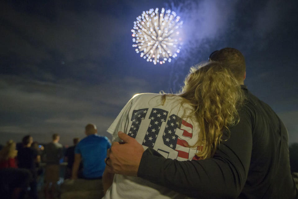 Americans celebrate the 4th of July