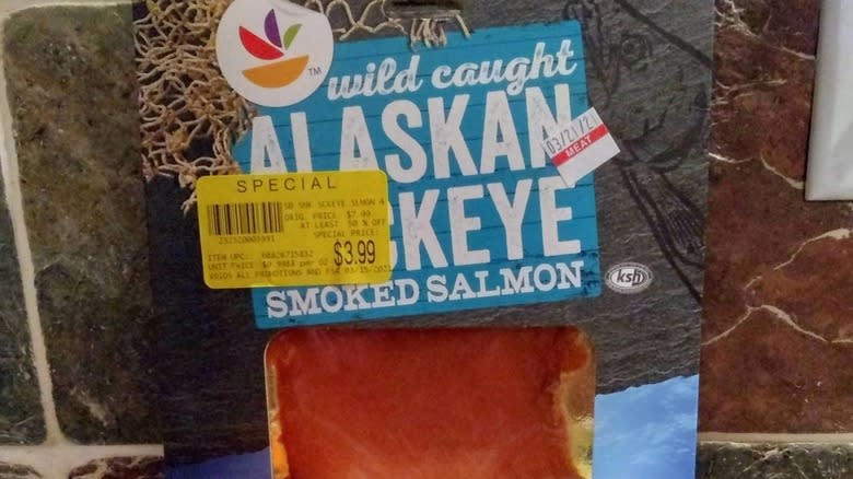 wild caught sockeyed salmon