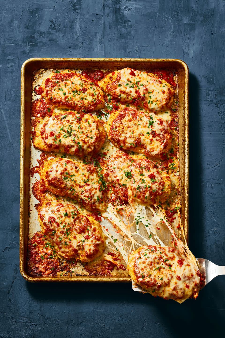 Sheet Pan Chicken Parmesan