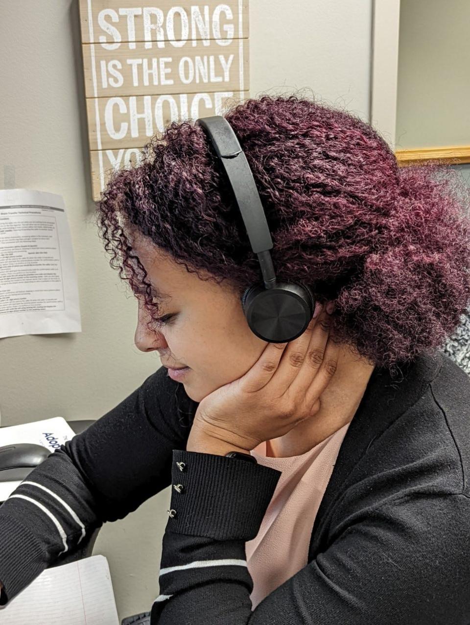 A trained counselor works at Wisconsin's only licensed National Suicide Prevention Lifeline call center in Green Bay.
