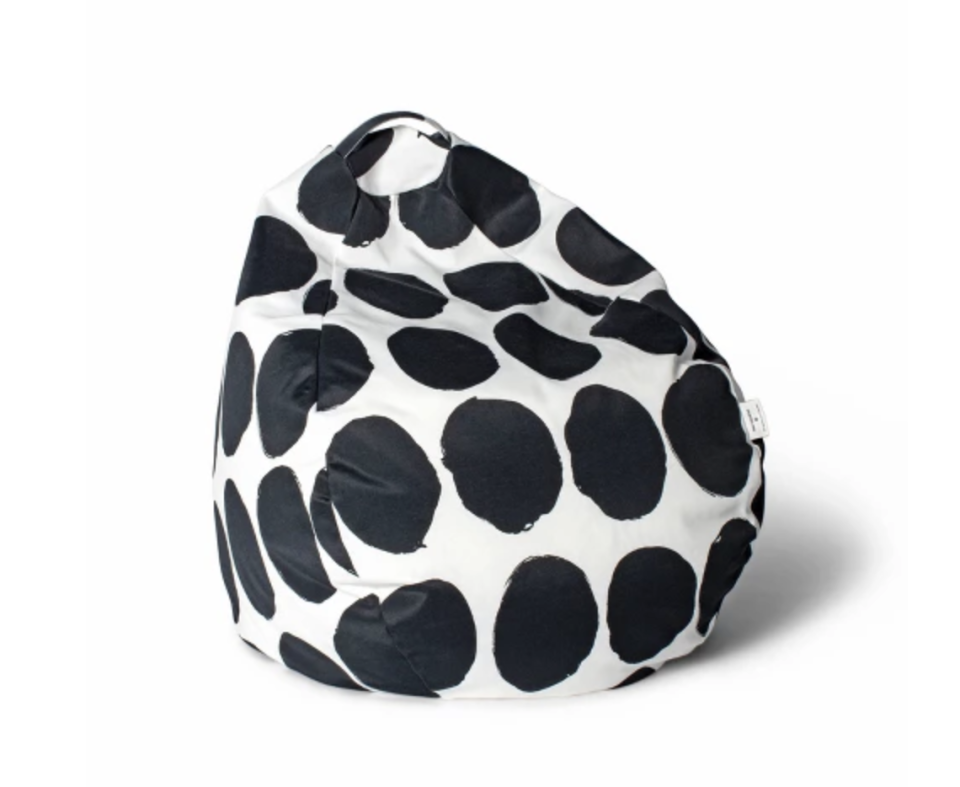 Bean Bag Chair Black/White - Marimekko for Target (Photo: Target)