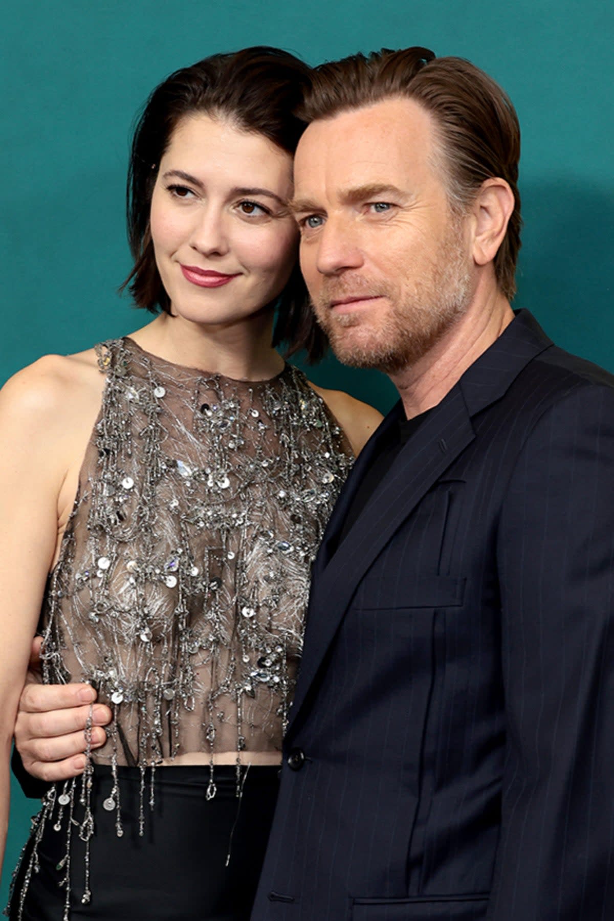 A-list couple: Winstead and McGregor at the New York premiere of ‘A Gentleman in Moscow’ in March (Getty Images)
