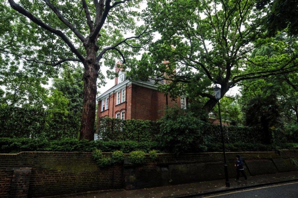 The home of Robbie Williams in the London borough of Kensington and Chelsea (Getty Images)