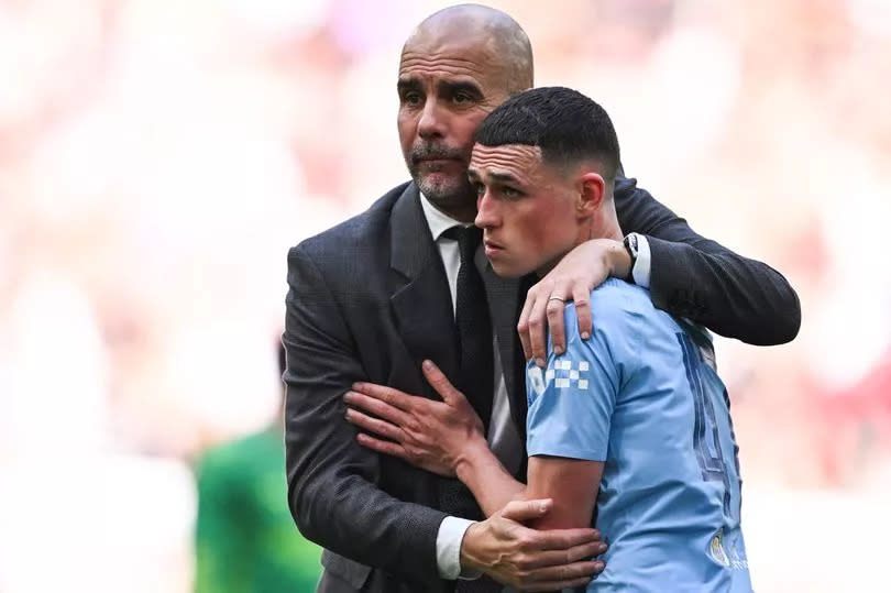 Foden has thrived under tactical genius Pep Guardiola [L]