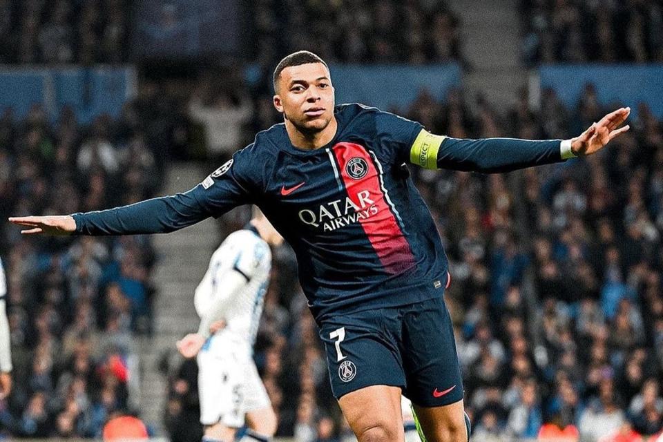 姆巴佩宣布本季結束將離開巴黎聖日耳曼。（翻攝自Kylian Mbappé  IG）