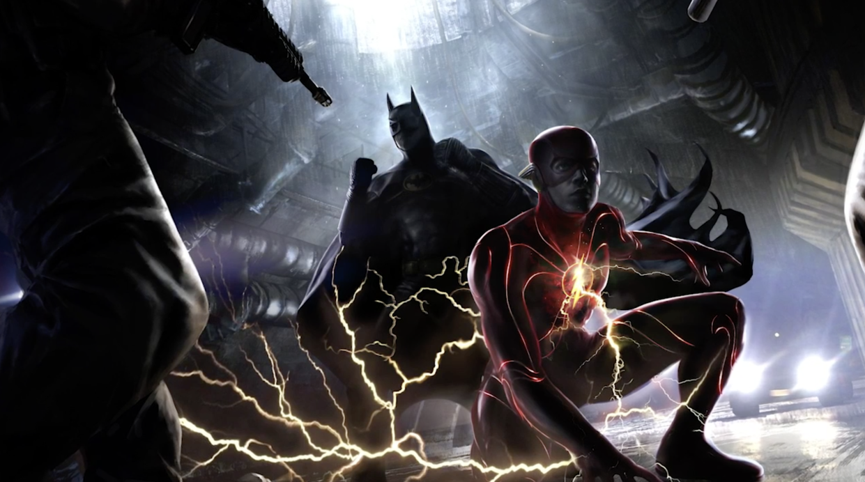 DC Fandome unveils Flashpoint concept art featuring Michael Keaton's Batman 