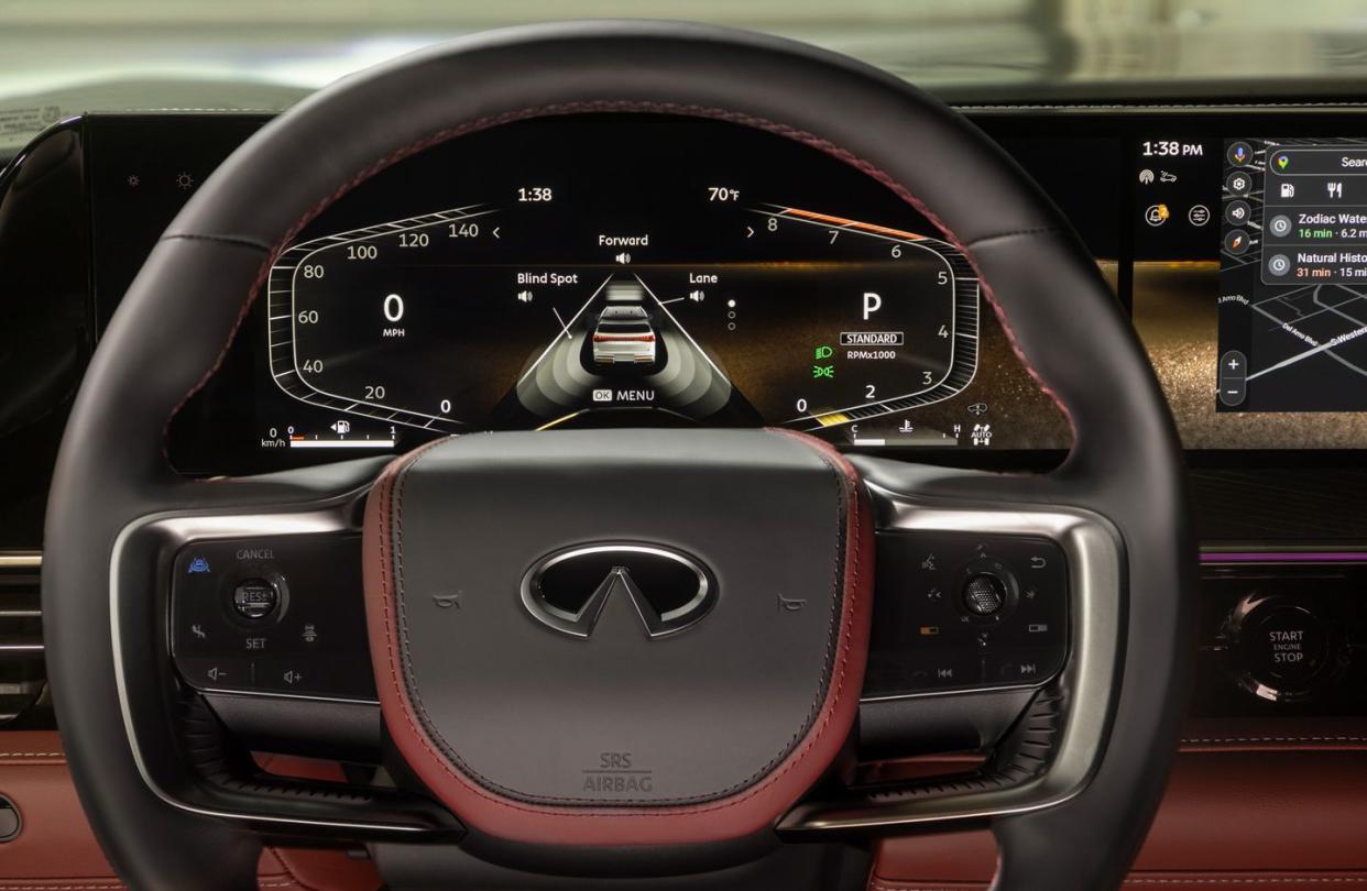 2025 infiniti qx80 interior