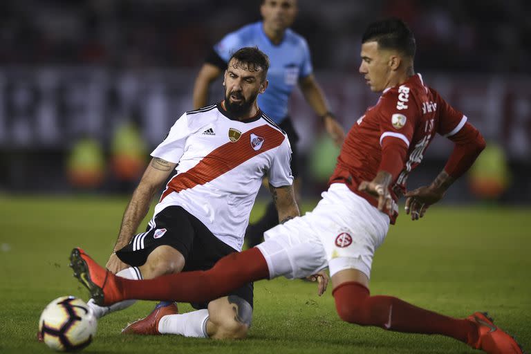 River e Inter se enfrentaron dos veces en la Copa Libertadores 2019 y ambos encuentros terminaron 2 a 2